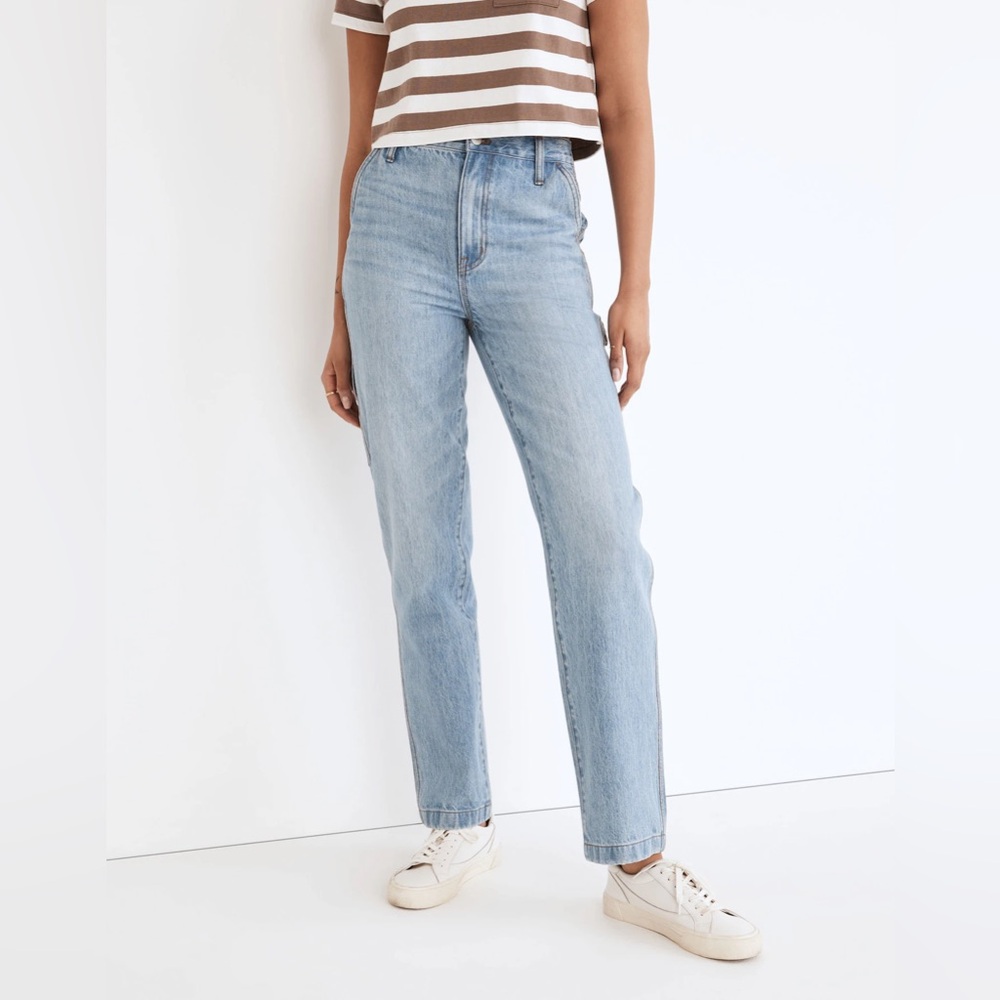 Madewell Perfect Vintage Straight Jean: Carpenter Edition, 28